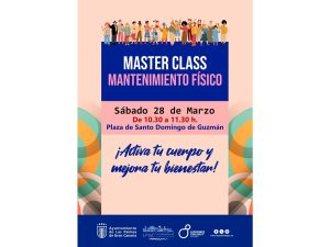 Master de mantenimiento físico en Vegueta este sábado en Las Palmas de Gran Canaria 2 Master de mantenimiento físico en Vegueta este sábado en Las Palmas de Gran Canaria - Imagen 1
