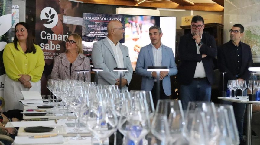 Tesoros Volcánicos impulsa la promoción de vinos canarios en restauración de Lanzarote y La Graciosa