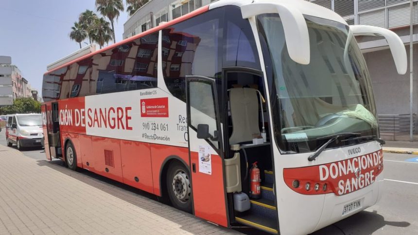 Donación de sangre en Arucas con unidad móvil hasta el 7 de noviembre 1 Donación de sangre en Arucas con unidad móvil hasta el 7 de noviembre