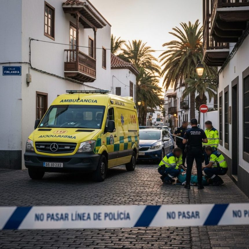 Atropellado un hombre con policontusiones moderadas en Arona